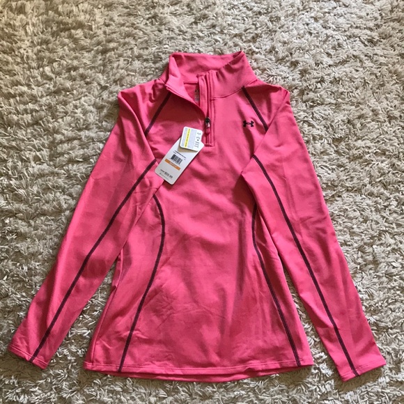 Under Armour pink women's zip up - Picture 2 of 5